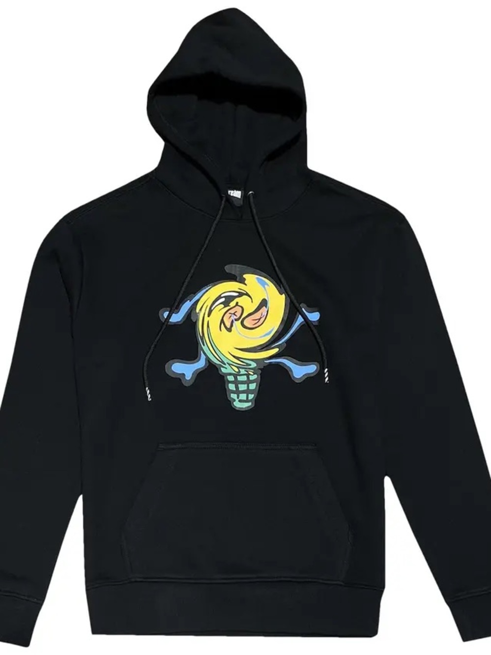 BLACK BILLIONAIRE BOYS CLUB BBC ICE CREAM SWIRL HOODIE